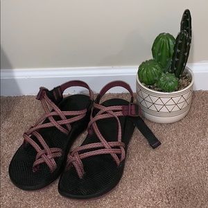 🚫SOLD🚫 Chacos two strap with toe Women’s sz 10